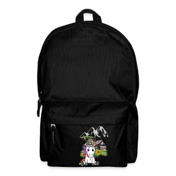 Einhorn Einhörner Wilder Westen Hippie Natur Berg - Rucksack - Schwarz - Vorne