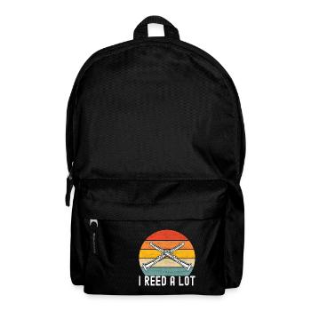 Klarinette Blasinstrument Klarinettenspieler - Rucksack - Schwarz - Vorne