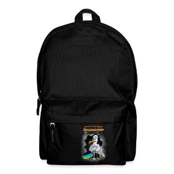 Flaschenpost Möwen Matrosen Matrose Grüße - Rucksack - Schwarz - Vorne