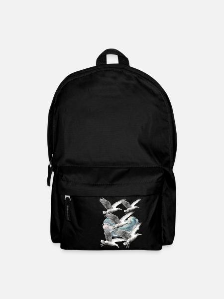 Möwen Möwe Meer Ozean Küste Seevögel - Rucksack - Schwarz