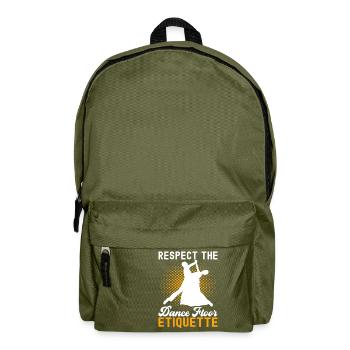 Ballroom Dance Ballroom Dancers Ballroom Dancers - Backpack - olive green - Front