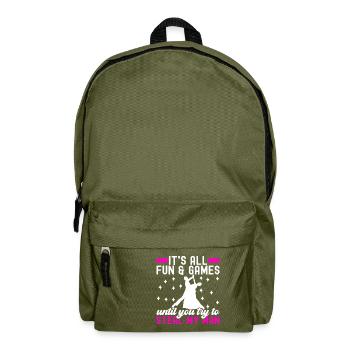 Ballroom Dance Ballroom Dancers Ballroom Dancers - Backpack - olive green - Front