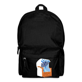 Beach chair - Backpack - black - Front