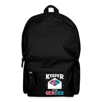 Keeper of the gender - Rucksack - Schwarz - Vorne