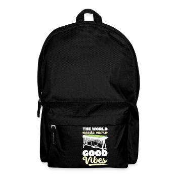 Vibraphon, vibraphoniste - Sac à dos - noir - Devant