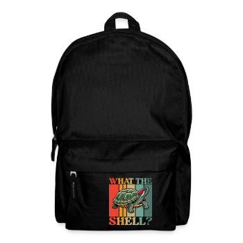 Turtle Red-eared Turtle - Backpack - black - Front