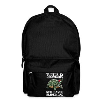 Turtle Red-eared Turtle - Backpack - black - Front