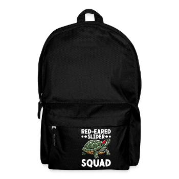 Turtle Red-eared Turtle - Backpack - black - Front