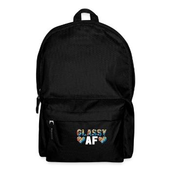 Buntglaskünstler Buntglaskunst - Rucksack - Schwarz - Vorne
