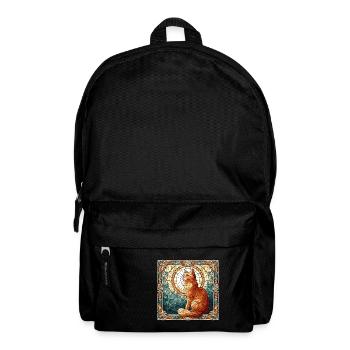 Buntglaskünstler Buntglaskunst - Rucksack - Schwarz - Vorne