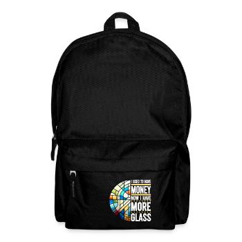 Vitrail artiste Vitrail Art - Sac à dos - noir - Devant