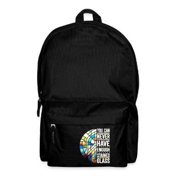 Vitrail artiste Vitrail Art - Sac à dos - noir - Devant