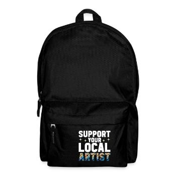 Vitrail artiste Vitrail Art - Sac à dos - noir - Devant