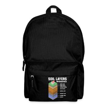 Bodenwissenschaftler Science du sol - Sac à dos - noir - Devant
