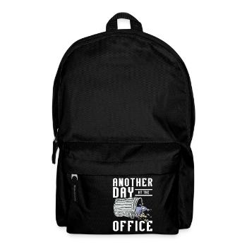 Funny rat another day at the office - Rucksack - Schwarz - Vorne