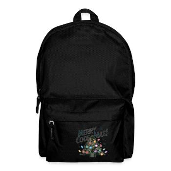 Christmas Merry Code Mas Festive Holidays - Backpack - black - Front