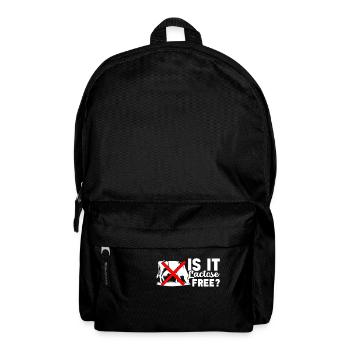 Lactose intolerance Lactose intolerant - Backpack - black - Front
