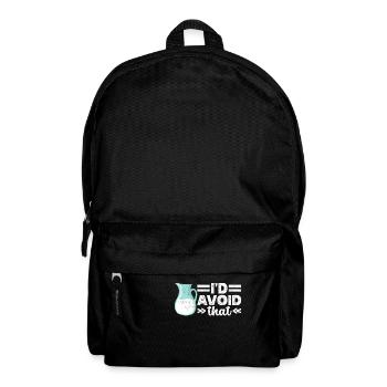 Lactose intolerance Lactose intolerant - Backpack - black - Front