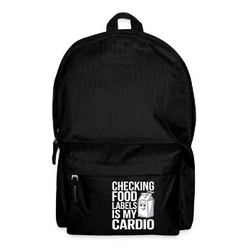 Lactose intolerance Lactose intolerant - Backpack - black - Front