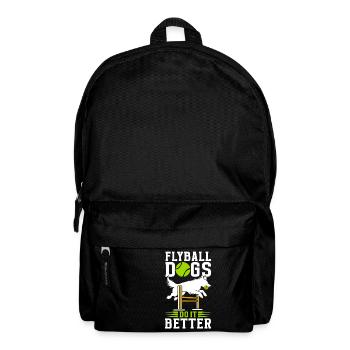 Flyball Dog Sports - Backpack - black - Front