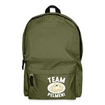Pelmeni Russian Cuisine - Backpack - olive green - Front