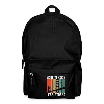 Bridge Engineer Bridge Construction - Backpack - black - Front