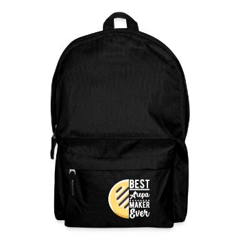 Venezolanische Arepas - Rucksack - Schwarz - Vorne