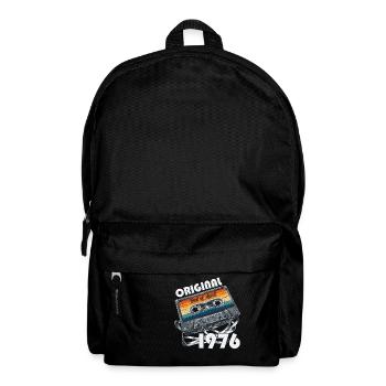 50th Birthday Original Cassette April Vintage 76 - Backpack - black - Front