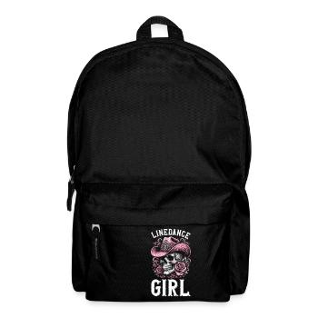 Line Dance Liebhaber Cowboy Line Dancer - Rucksack - Schwarz - Vorne