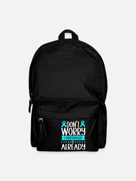 Angststörung Anxiety disorder - Rucksack - Schwarz