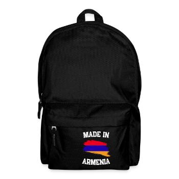 Made in Armenia - Rucksack - Schwarz - Vorne