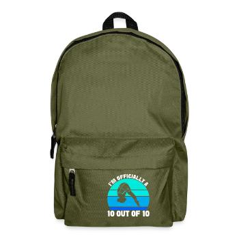 Diving diving board - Backpack - olive green - Front