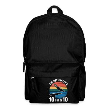 Diving diving board - Backpack - black - Front
