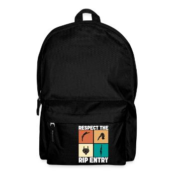 Diving diving board - Backpack - black - Front