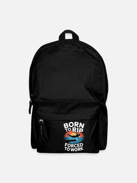 Kunstspringen Turmspringer Sprungbrett - Rucksack - Schwarz