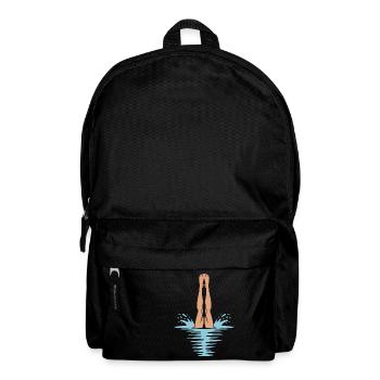 Diving diving board - Backpack - black - Front