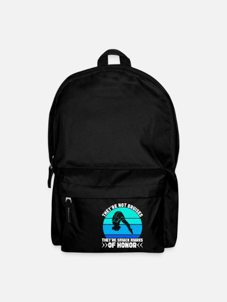 Kunstspringen Turmspringer Sprungbrett - Rucksack - Schwarz