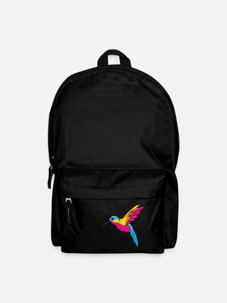 Pansexual Pride Funny Design Colors by PANSEXUAL - Backpack - black