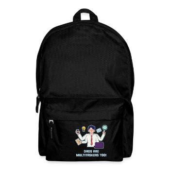 Design fort de la fête des pères - Sac à dos - noir - Devant