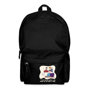 Reality of Work Design for proud Pinoys - Backpack - black - Front