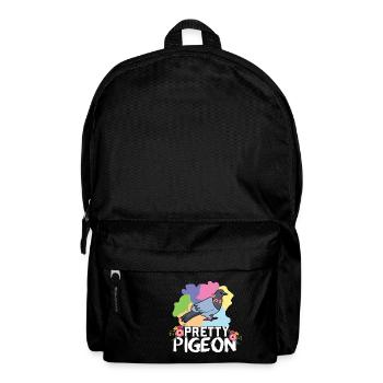 Pretty pigeon design for pigeon fanciers - Backpack - black - Front