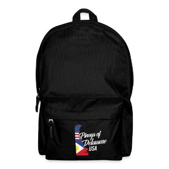 Filipinos of Delaware Design für stolze Fil-Ams - Rucksack - Schwarz - Vorne