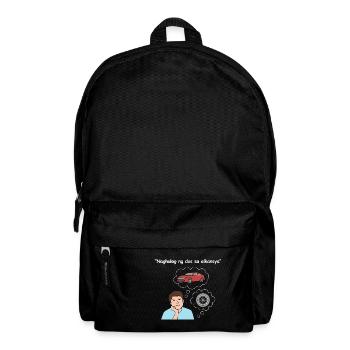 Car design for young proud Pinoys - Backpack - black - Front