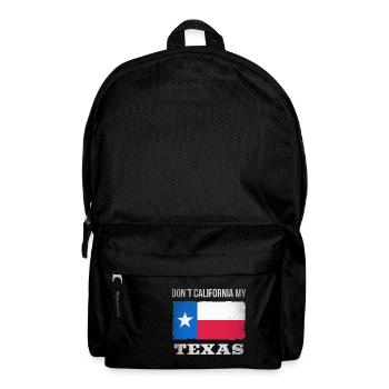 Schützt Texas Flagge - Design für stolze Texaner - Rucksack - Schwarz - Vorne