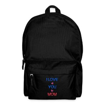 MAMA. MAMA. MUTTERTAG. ALLES GUTE ZUM GEBURTSTAG DER MUTTER - Rucksack - Schwarz - Vorne