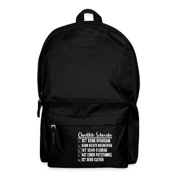 Schwabe Schwäbisch - Rucksack - Schwarz - Vorne