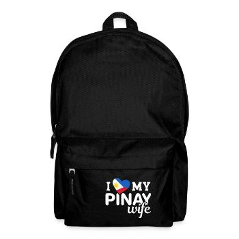 Pinay Wife Love pour les Américains d’origine philippine - Sac à dos - noir - Devant