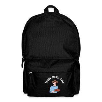 Essen in Texas Design für stolze Texaner - Rucksack - Schwarz - Vorne