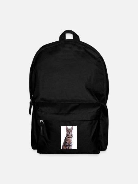 Katze Kätzchen - Rucksack - Schwarz