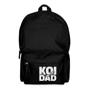 Koi Dad Koi-Fisch-Design für Koi-Teich-Besitzer - Rucksack - Schwarz - Vorne